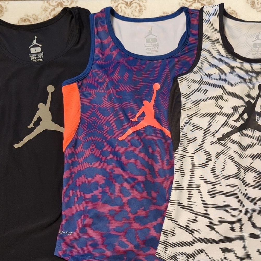 Jordan Tank Tops Trio